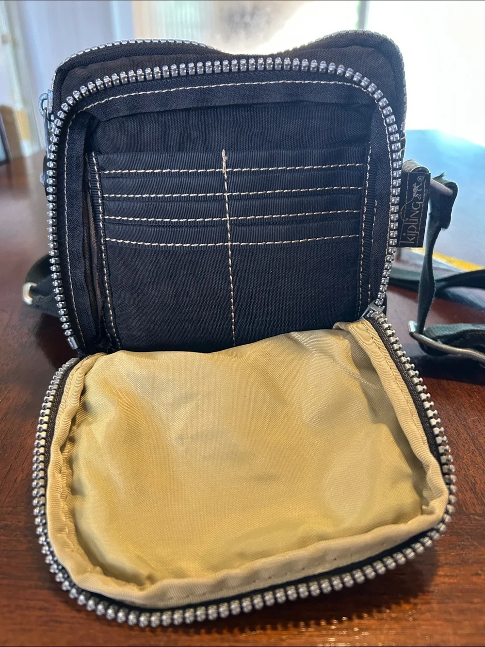 Kipling Black Compact Crossbody bag
